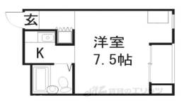 オンジェームＫ間取り図面