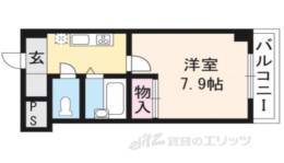 ラポール北白川間取り図面