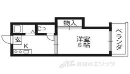 洛水ハイツ間取り図面