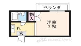 グランタック竜安寺間取り図面