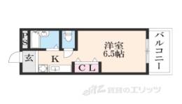 カーサ御所西間取り図面