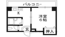 コーポ津田間取り図面