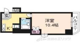 ジョイテル西院間取り図面