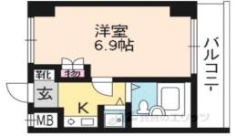 ジョイテル西院間取り図面