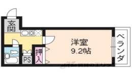 ヴィラサンシルク西大路間取り図面