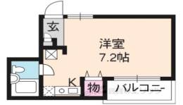 ヴィラサンシルク西大路間取り図面