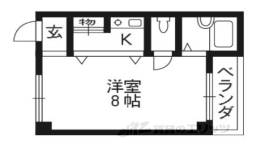 サニーハウスオザサ間取り図面