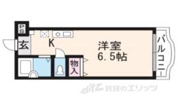 鈴木北白川小倉町マンション間取り図面