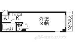 アンクル烏丸高辻間取り図面