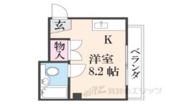 アンクル烏丸高辻間取り図面