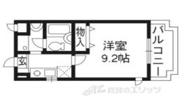 シャローム北白川間取り図面