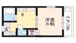和プレジデント三条間取り図面
