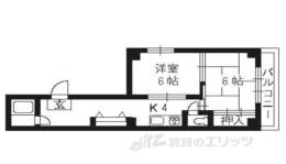 ジェイプライド四条烏丸間取り図面