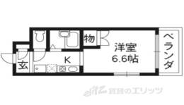 グランディール北白川間取り図面