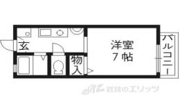 ラフィネ北白川間取り図面