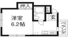 ハイジイホフ北白川間取り図面