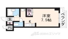 エスポワール北白川間取り図面