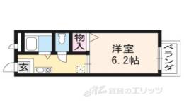 グリーンキャンパス北白川間取り図面