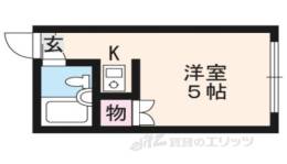 コーポ紫明間取り図面