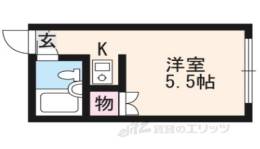 コーポ紫明間取り図面