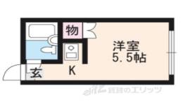 コーポ紫明間取り図面