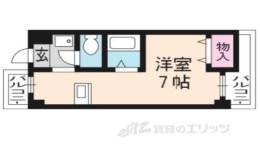 ペルルアール衣笠間取り図面