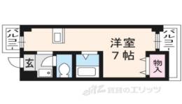 ペルルアール衣笠間取り図面