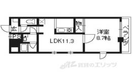 ヴァン・ウエスト間取り図面