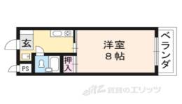 クローバーハイツ２間取り図面