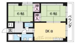 クローバーハイツ２間取り図面