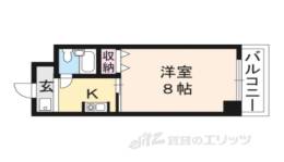 クローバーハイツ２間取り図面