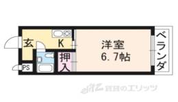 クローバーハイツ１間取り図面