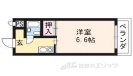 クローバーハイツ１間取り図面