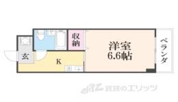 クローバーハイツ１間取り図面