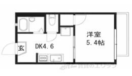 フレグランス桃山間取り図面