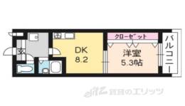 シャイン東山間取り図面