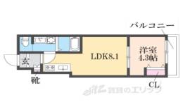 シャイン東山間取り図面