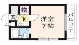 モデラート丸太町間取り図面