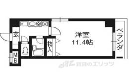ドミトリィ御池間取り図面