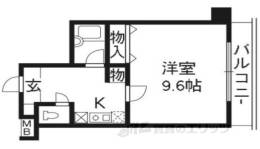 ドミトリィ御池間取り図面