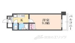ドミトリィ御池間取り図面