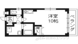 鴨東橋本マンション間取り図面