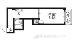 万里小路アベニュー間取り図面