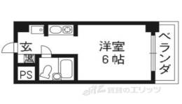 京の五条GREENHOUSE間取り図面
