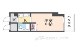Ｇｌｏｉｒｅ烏丸五条間取り図面