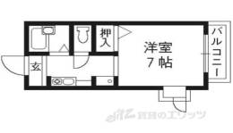 ハイツＫＯＵＮＡＮ間取り図面