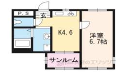 ビッグバーンズ両替町間取り図面