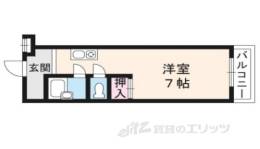 ラクロス桃山間取り図面