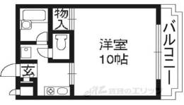 右京区マンション間取り図面