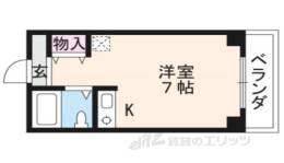 コーポ出町柳間取り図面